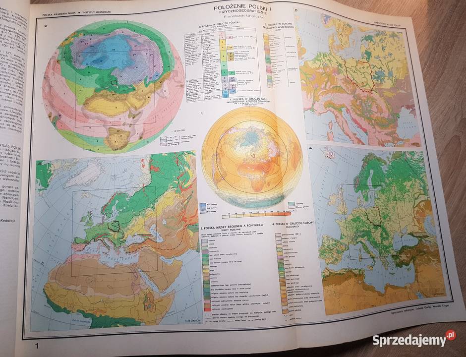Narodowy Atlas Polski Leszczycki Stanisław red Białystok