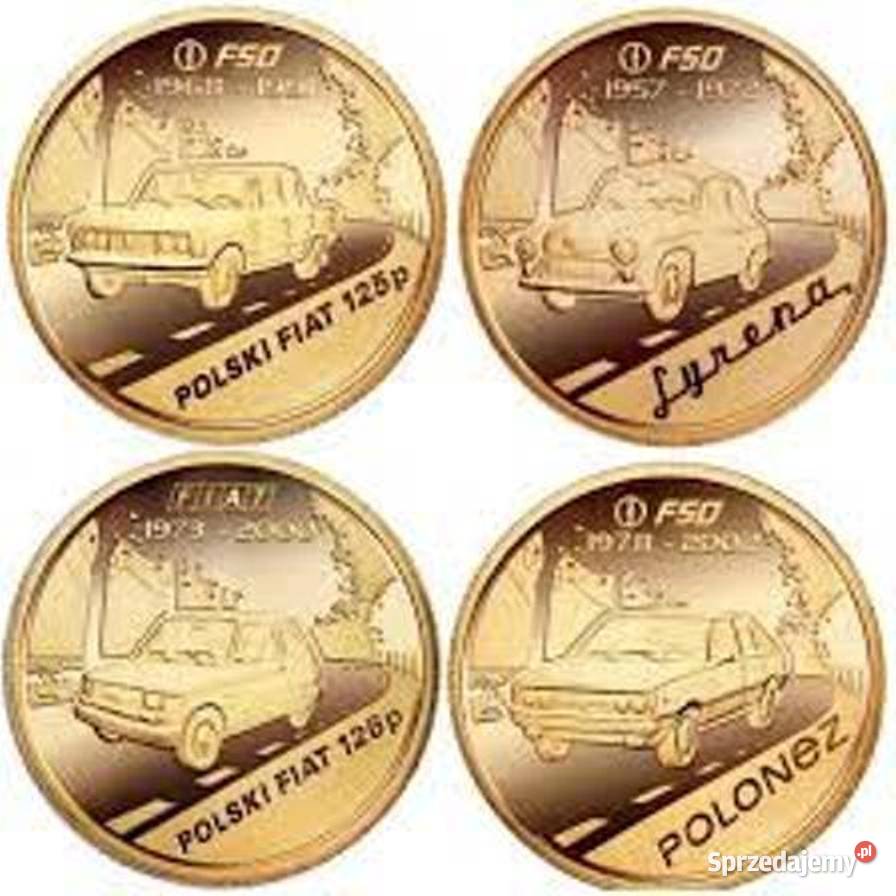 Kompl Zestaw ORLEN Ikony Motoryzacji Syrena Fiat Sosnowiec