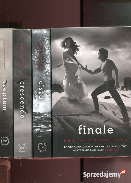 Cykl Szeptem Becca Fitzpatrick Komplet Kultura i Rozrywka Szczecin