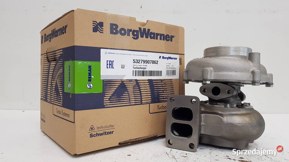 Nowa turbosprężarka BorgWarner Oryginal Reman Siedlce