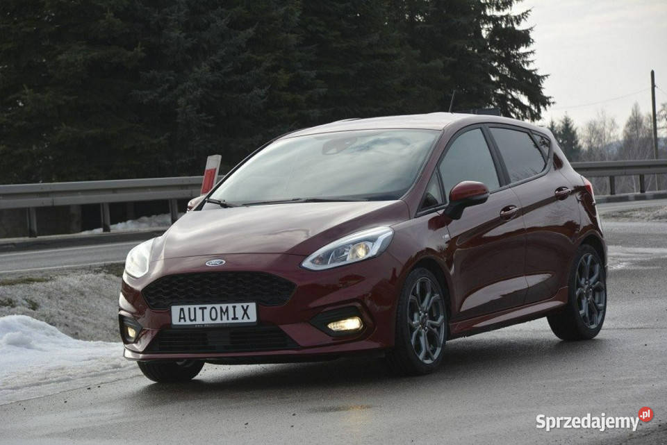 Ford Fiesta 10 EcoBoost STLine android auto car komputer pokładowy Sędziszów Małopolski