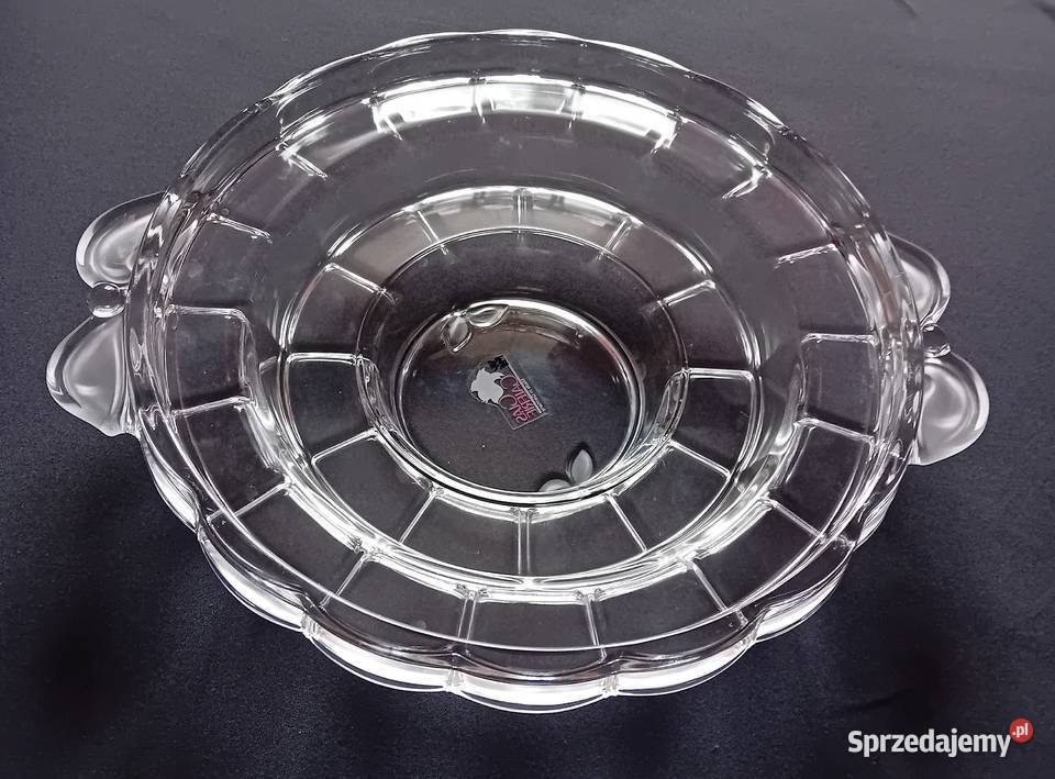 Kryształowa misa WMF Glas Galerie druga połowa Koźminek