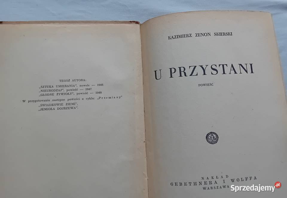 KZenon Skierski U przystani Gebethner i Wolff Koźminek