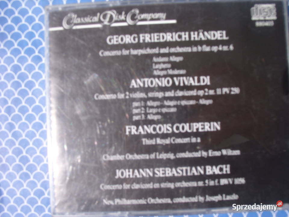 Plyta CD HANDEL VIVALDI BACH Wołów