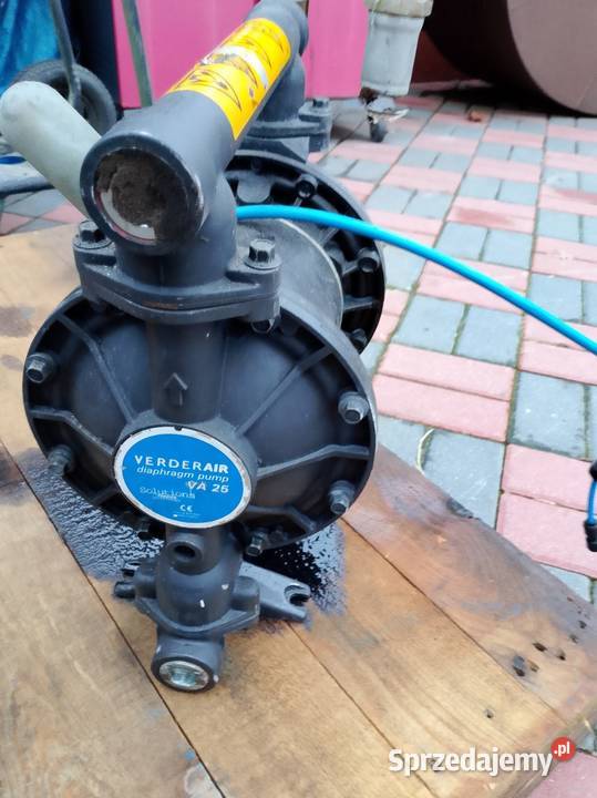 Pompa membranowa Pneumatyczna chemiodporna Nowy Tomyśl