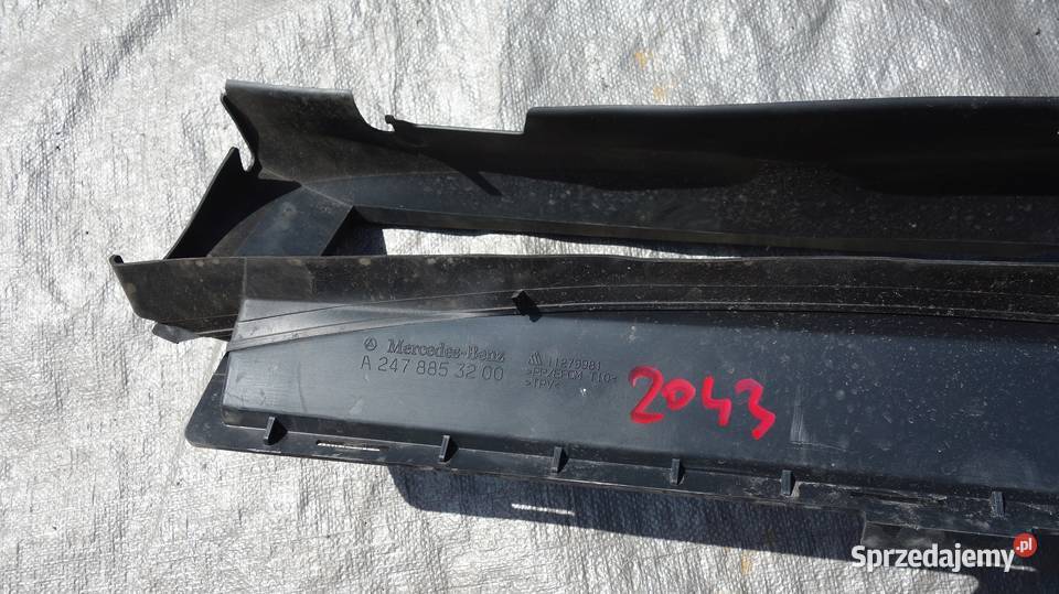 KIEROWNICA POWIETRZA WLOT MERCEDES W247 śląskie Ruda Śląska