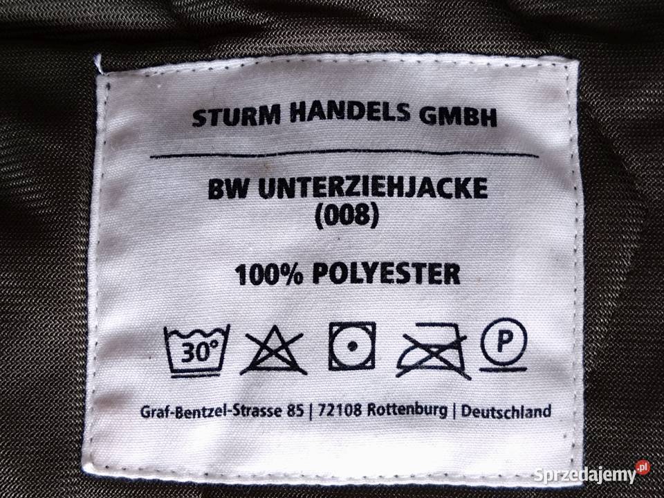 Podpinka do parki Bundeswehr BW Parka Klteschutz Warszawa