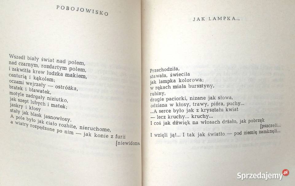 L Iłłakowiczówna Wiersze 19121959 Proza i poezja Warszawa