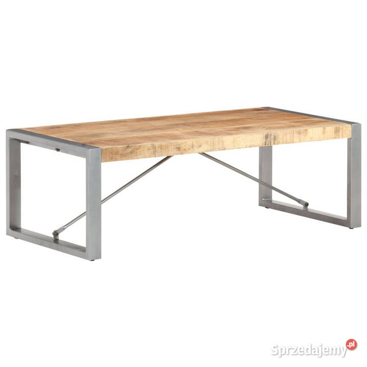 Stolik kawowy 120 x 60 x 40 surowe drewno mango Warszawa sprzedam