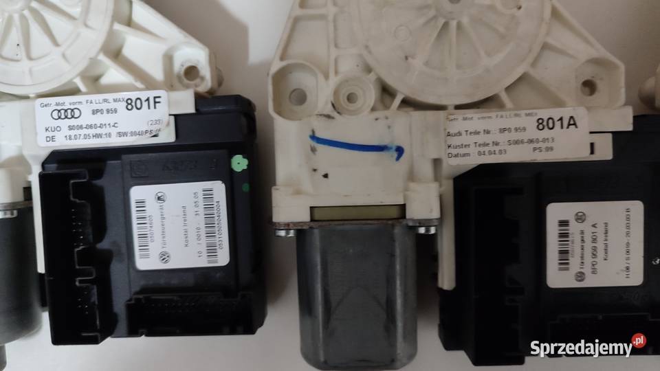 SILNICZKI ELEKTRYCZNYCH SZYB AUDI A 3 8 P dolnośląskie Wrocław