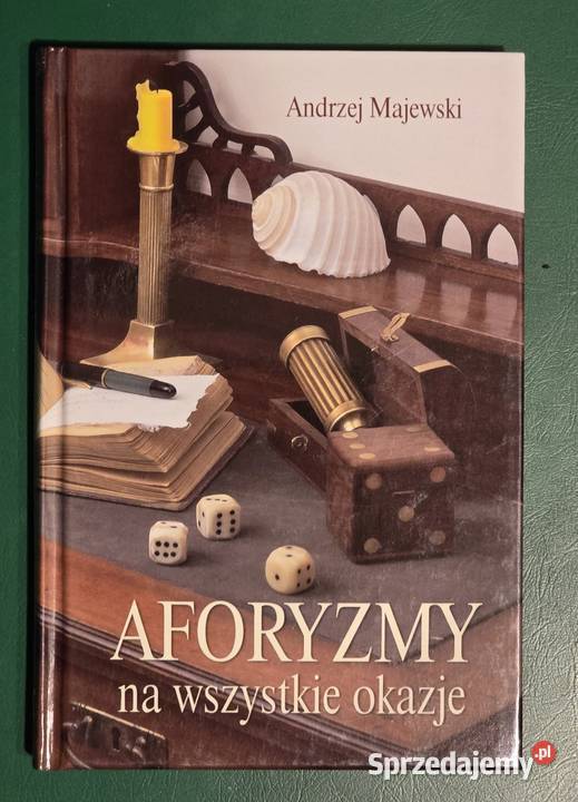 Aforyzmy na wszystkie okazje Andrzej Majewski Gryfice sprzedam
