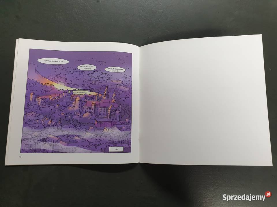 A little soul in Krakow komiks w języku