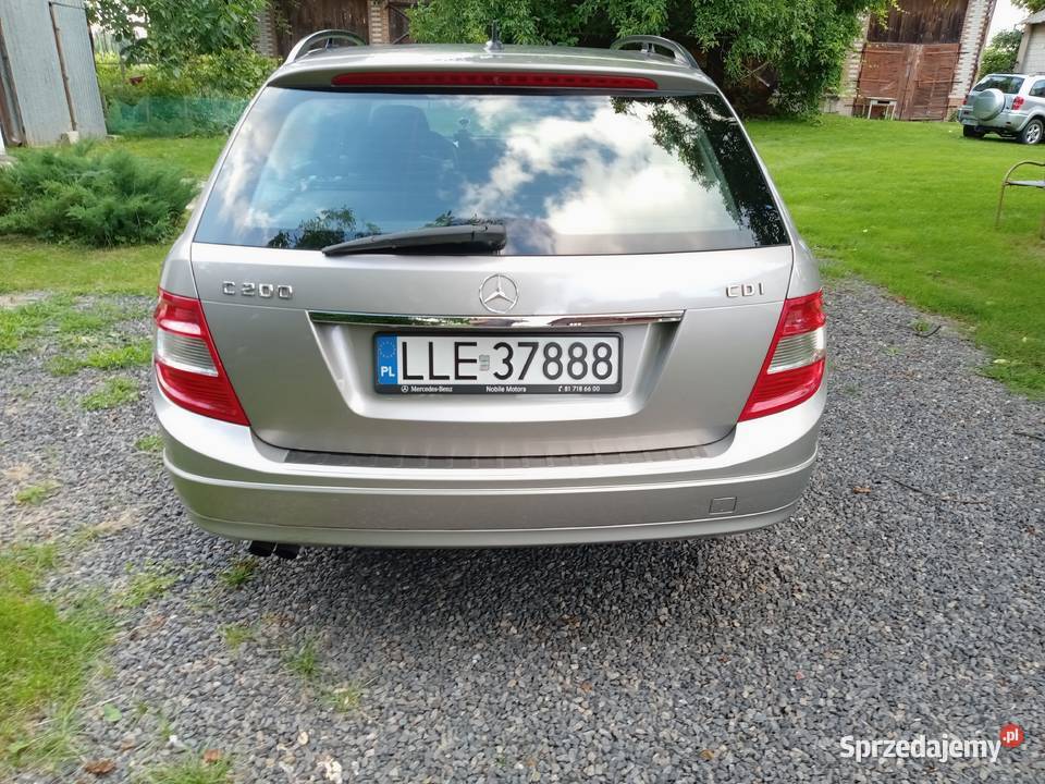 Mercedes C klasa W 204 2008 Klasa C lubelskie Łęczna