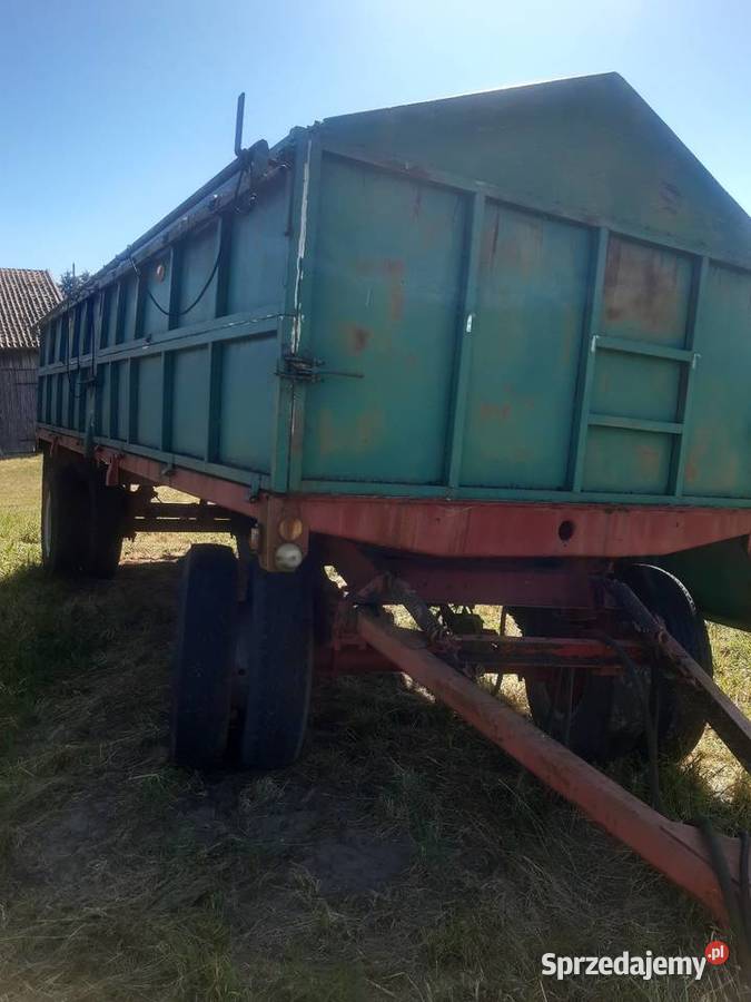 Przyczepa sztywna Przyczepy rolnicze Maszyny rolnicze warmińsko-mazurskie