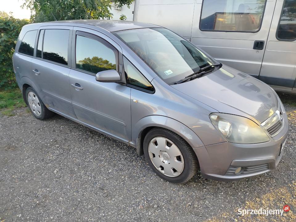 OPEL ZAFIRA 19 CDTI 120 2005r HAK przegląd i OC elektryczne lusterka Zabrze sprzedam