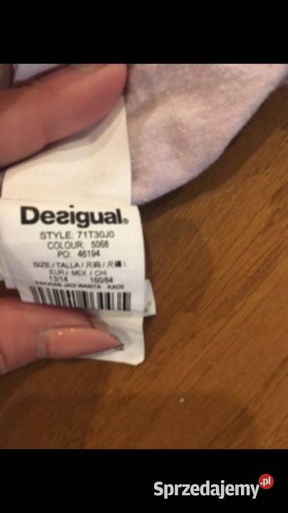 Bluzka dziewczęca Desigual na 1314 lat 13 lat+ małopolskie
