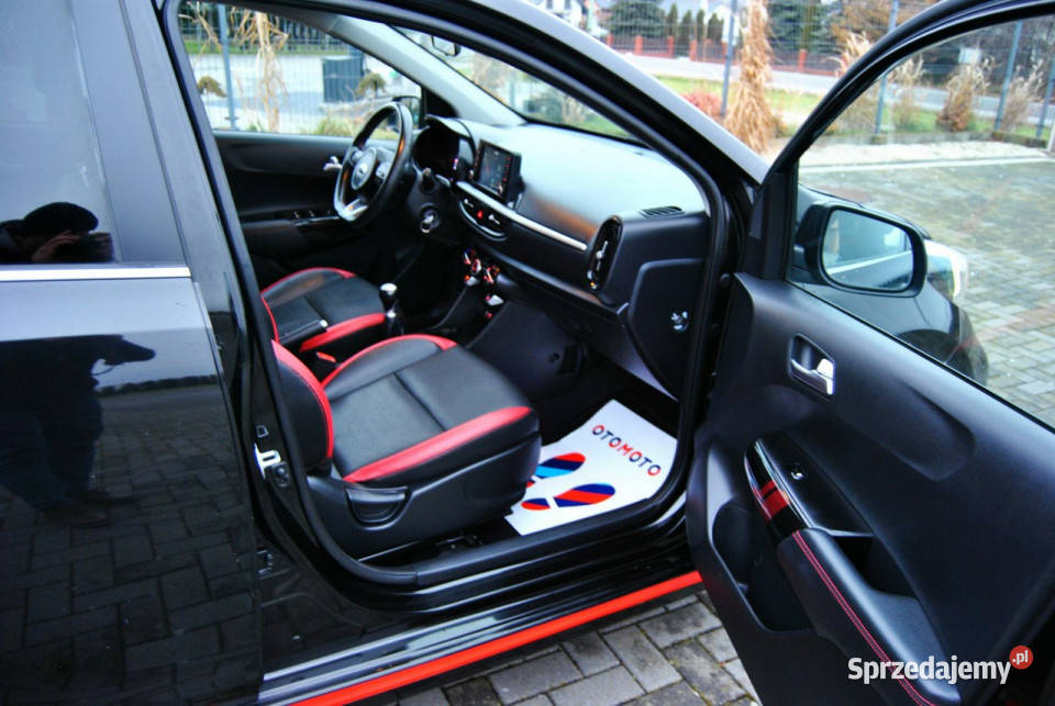 Kia Picanto GTline SKÓRA LEDY 5 drzwi Alu felgi nieuszkodzony Modliborzyce sprzedam