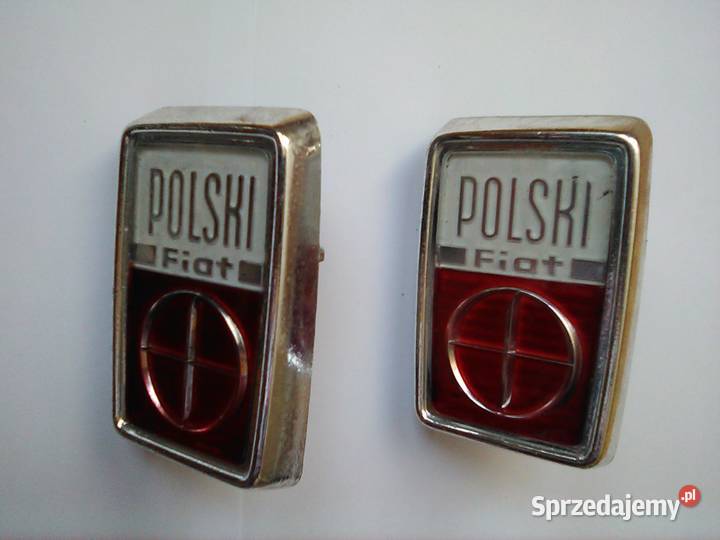 Plakietka Fiata Polskiego FSO 125 chrom łódzkie sprzedam