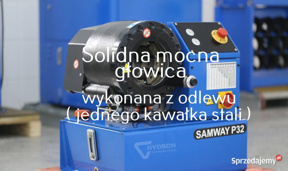 Zakuwarka do 2 P32Q szkolenie transport szczeki Złotów sprzedam