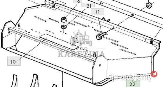 John Deere 9780CTS 9780HM 9780 CTS Podpora Jastrzębniki