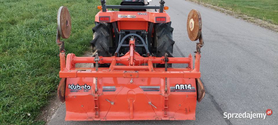Traktorek Kubota GT3 z glebogryzarką piękny stan podlaskie Augustów