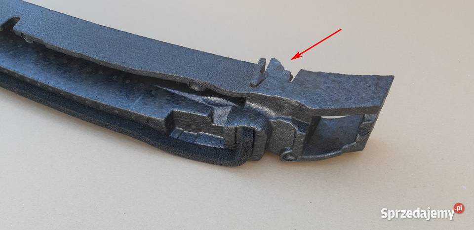 SKODA SUPERB III 3V0 ABSORBER ZDERZAKA PRZÓD Bieleń