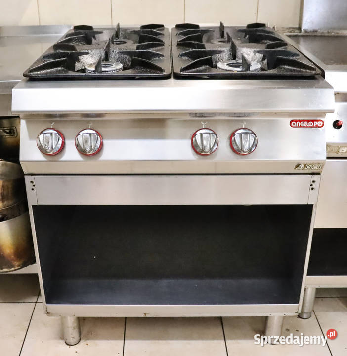 Kuchnia gaz 4 palniki Angelo 190FAACOMO 34 kW śląskie