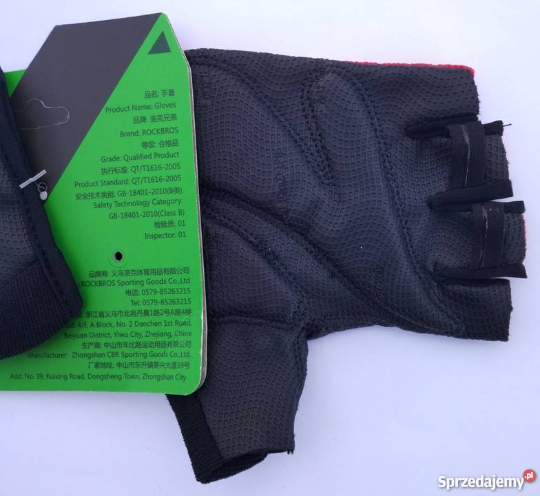 Rękawiczki rower sport fitness RockBros półpalce lubelskie Dęblin