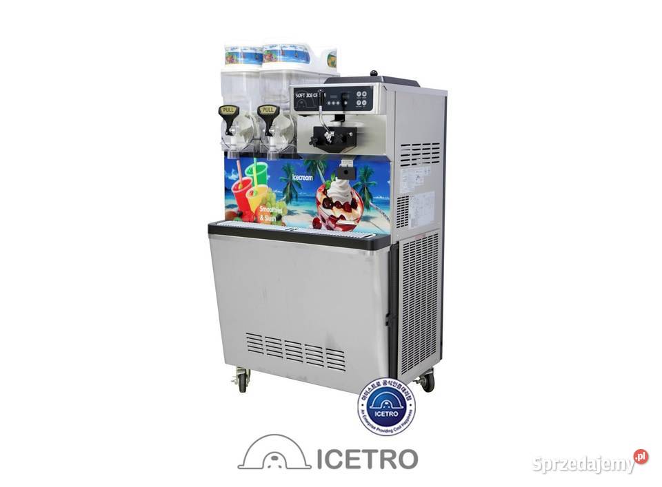 Maszyna do lodów 2w1 granitor 2x12l ICETRO Made Sandomierz sprzedam