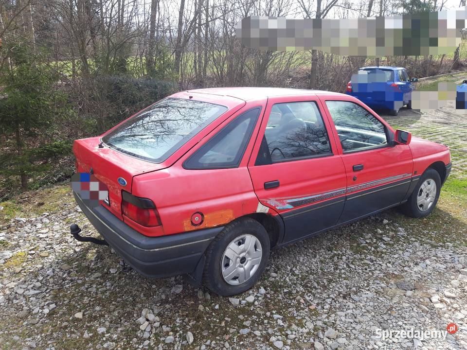 Ford escort celebretion red jedyny taki Zamiana Escort