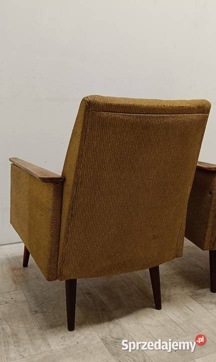 fotele PRL Gera DDR design lata 70te vintage Radomsko