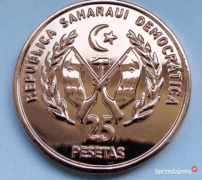 SAHARAWI25 PESETAS2018 r OKOLICZNOŚCIOWA ŁADNA Legionowo