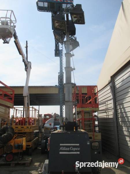 Maszt oświetleniowy Atlas Copco QLT H50 4X100 W Pleszew