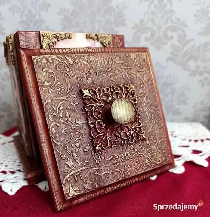 Śzkatułka w japońskim stylu Rękodzieło Stalowa Wola