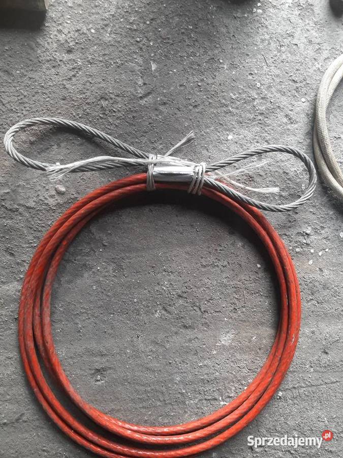 Lina stalowa sr16mm kujawsko-pomorskie Brodnica sprzedam