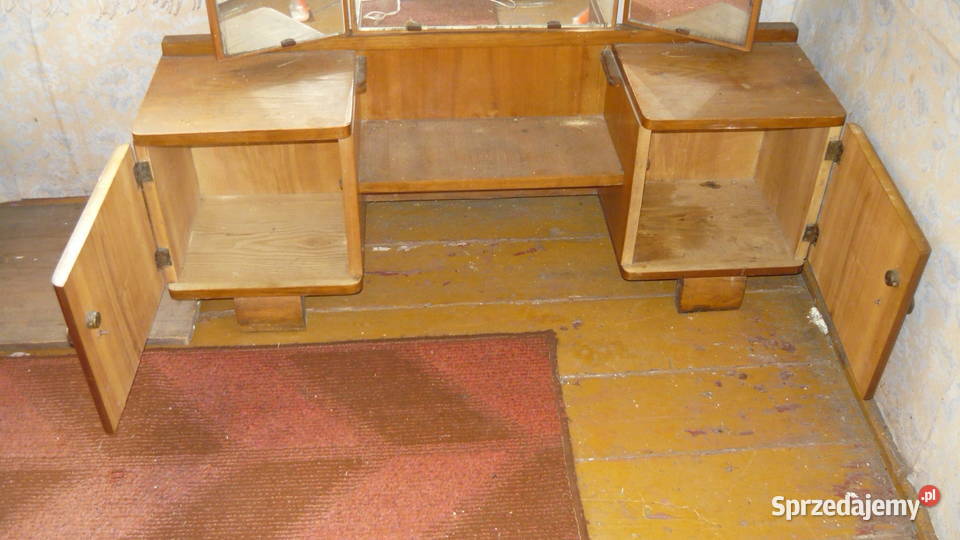 Toaletka z okresu PRL stara z lustrami podlaskie Sokółka