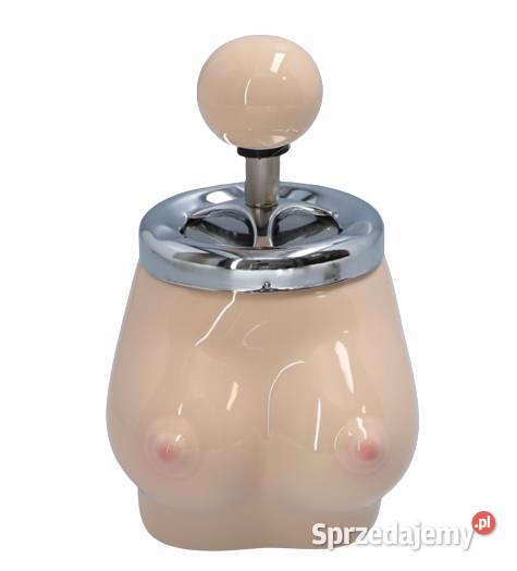 Popielniczka w Kształcie Piersi Biustu Zamykana Ostrowy nad Okszą