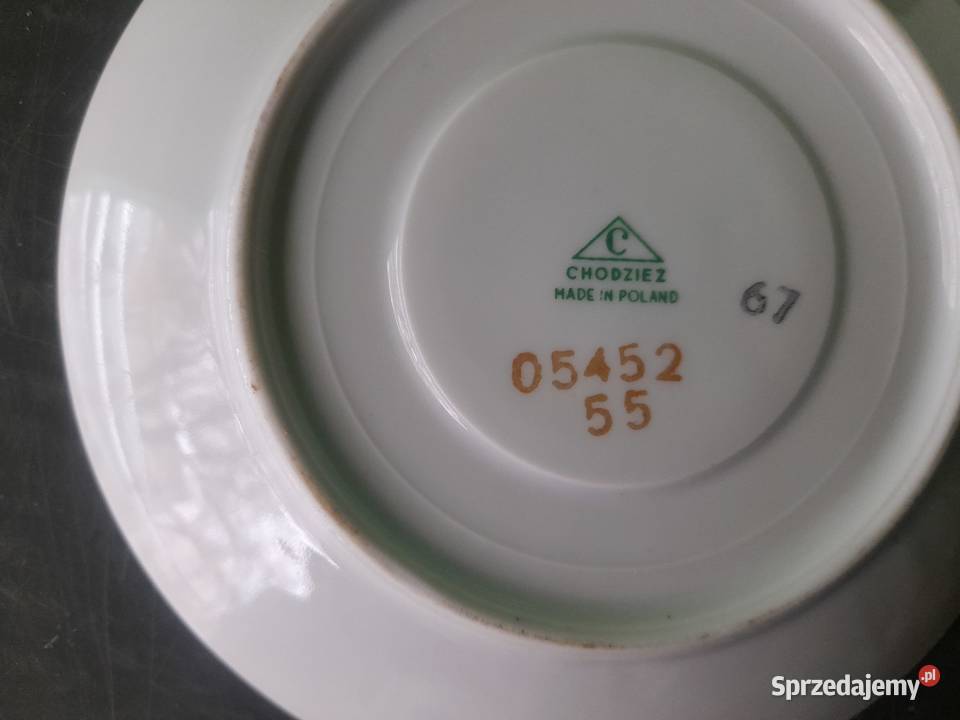 Filiżanki Chodzież PRL Oleśnica