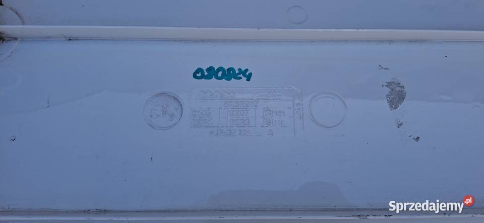 MAN RGX TGA SPOILER LEWY OWIEWKA PION KABINOWY Bieleń