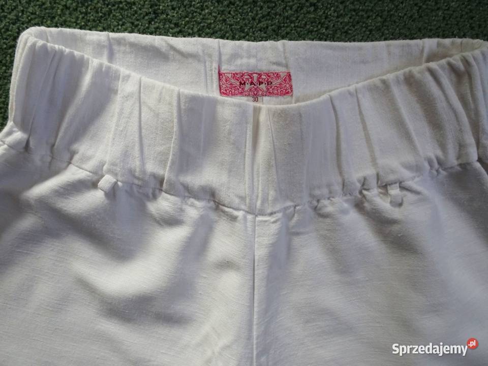Spódnicospodnie wygodne szerokie Vintage 38 M biały małopolskie sprzedam