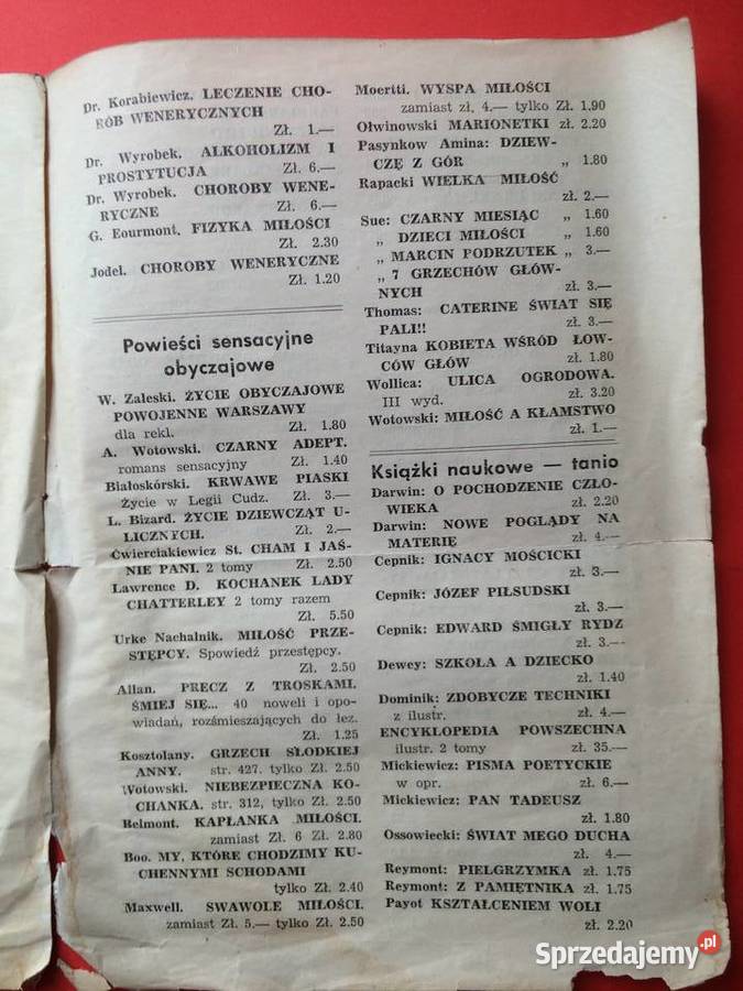 2580 Katalog 17 Z 1939 roku Szczecin