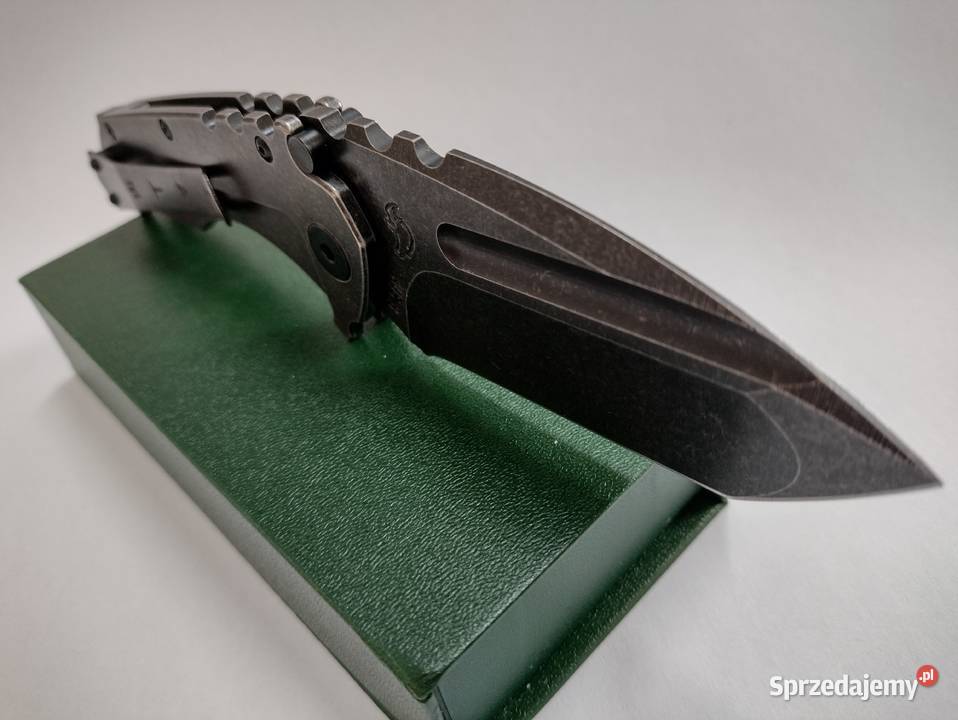 Nóż taktyczny survivalowy składany WS Newootz podkarpackie Boguchwała