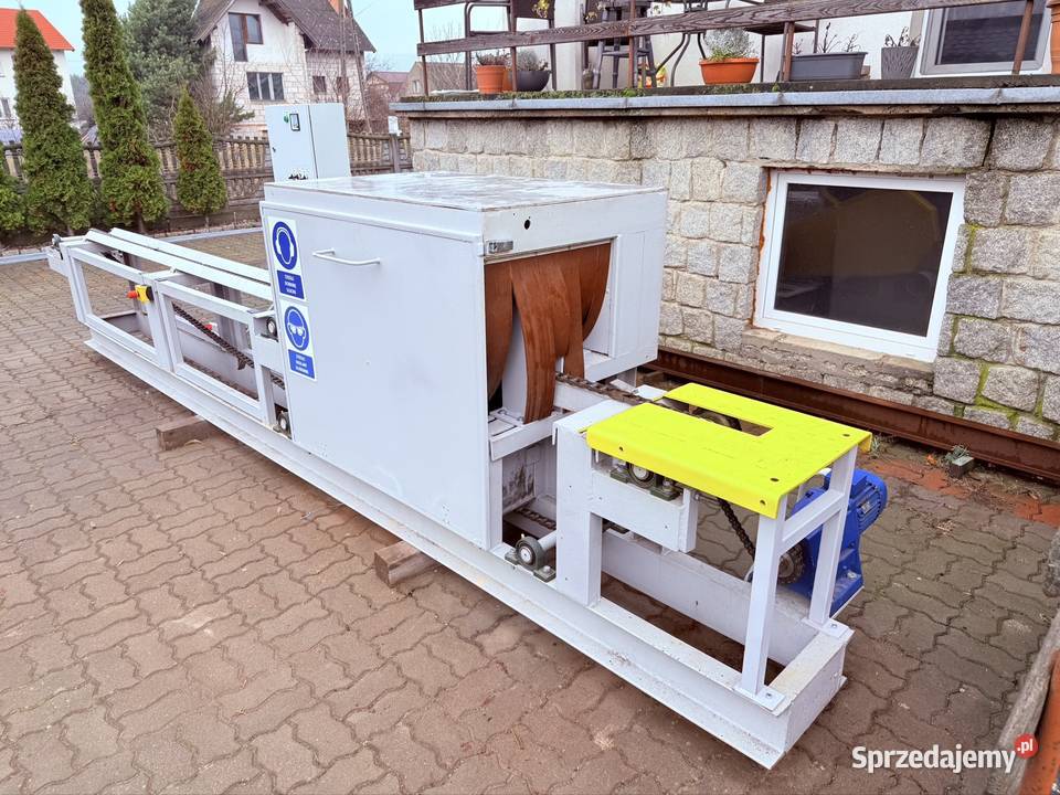 Trak tarczowy dwupiła brusarka Piły tarczowe Lniano