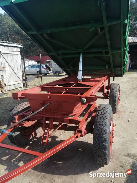 Przyczepa dwuosiowa wywrotka rolnicza lubelskie