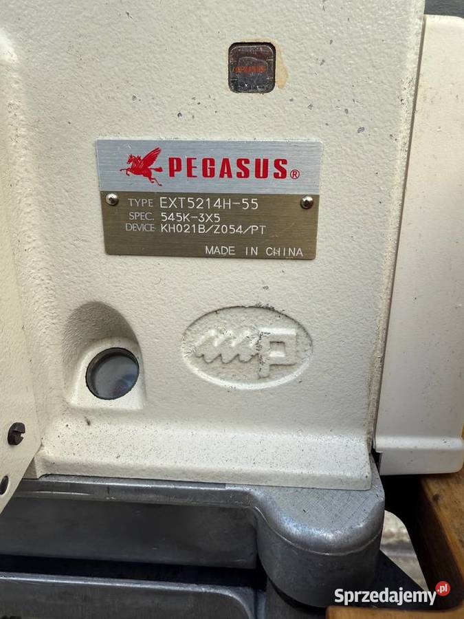 Overlock przemysłowy Pegasus EXT5214H55 Łaskarzew
