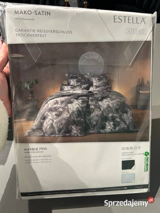 Pościel Marble Estella 160x200 2 70x80 Radom