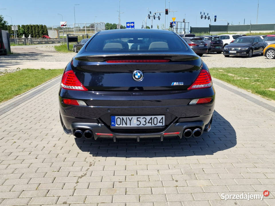 BMW M6 530 Lift 2008r Carbon Akrapovic Raty gniazdo USB M6