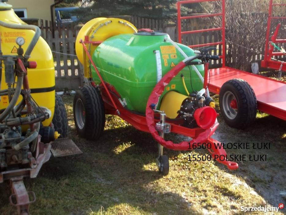 Opryskiwacz Sadowniczy 1000l Śleza nowy Maszyny rolnicze