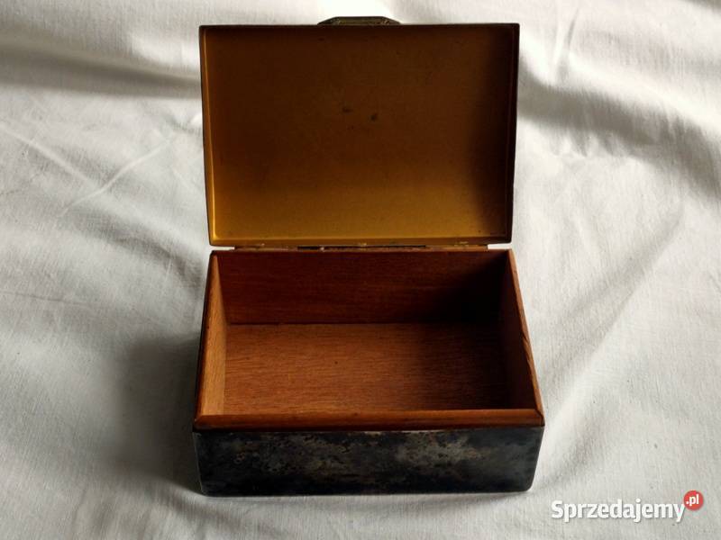 Pudełko stare sygnowane State Express Cigarette Kraków