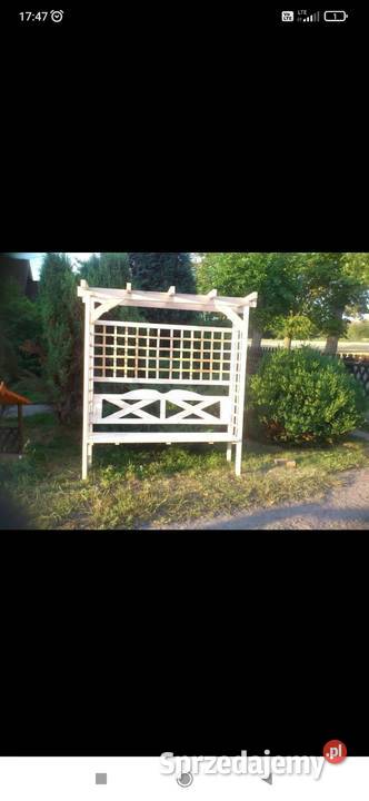 Ławka z pergolą Woźniki